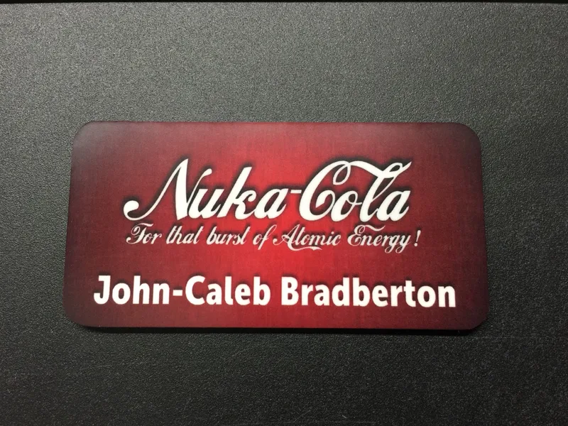 White Plastic tag